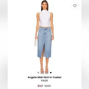 Paige Angela Ysabel Midi Skirt